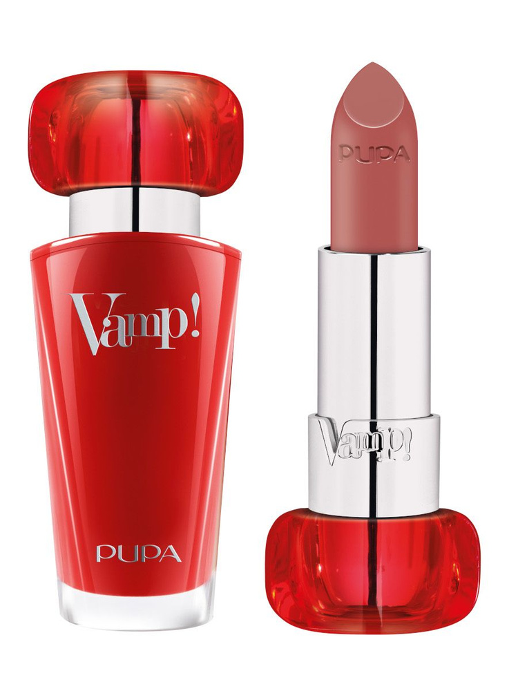 Pupa Губная помада Vamp! Lipstick, 107 Розовое дерево, 3.5 г #1