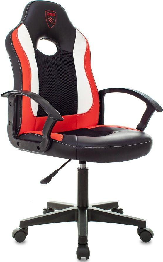 Кресло для геймеров Zombie 11LT чёрный красный #1