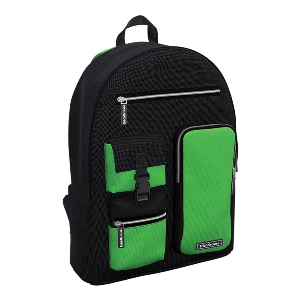 Рюкзак ErichKrause ActiveLine Cargo 18L Black&Green #1