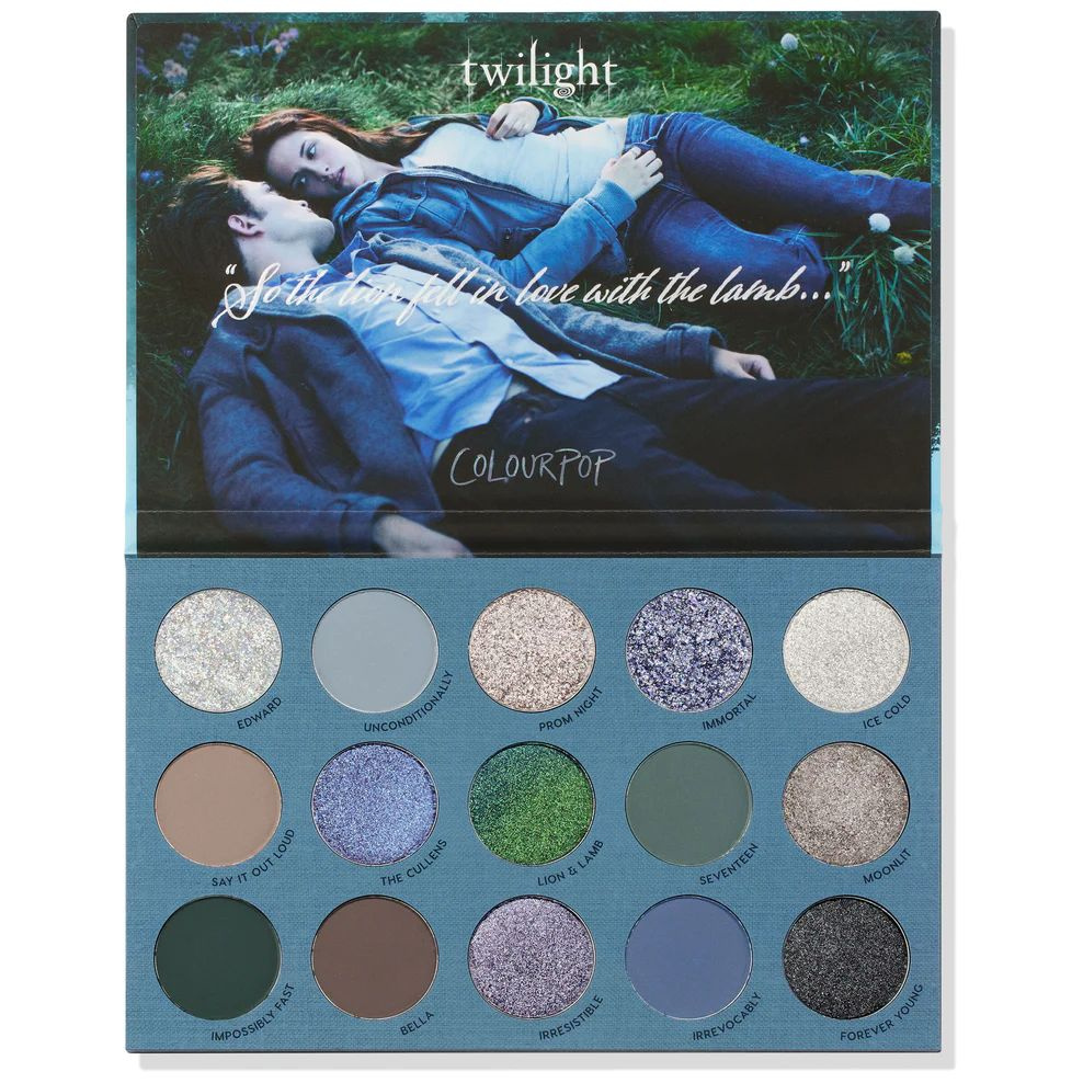Палитра теней для век Twilight x ColourPop Shadow Palette #1