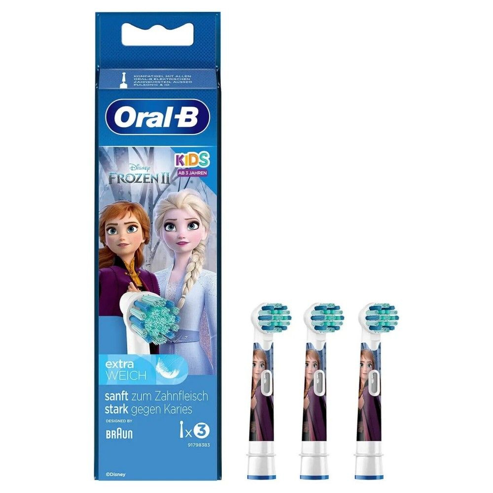 Насадки для зубной щетки Braun Oral-B Kids EB10S 2K Frozen ll 3 шт. #1