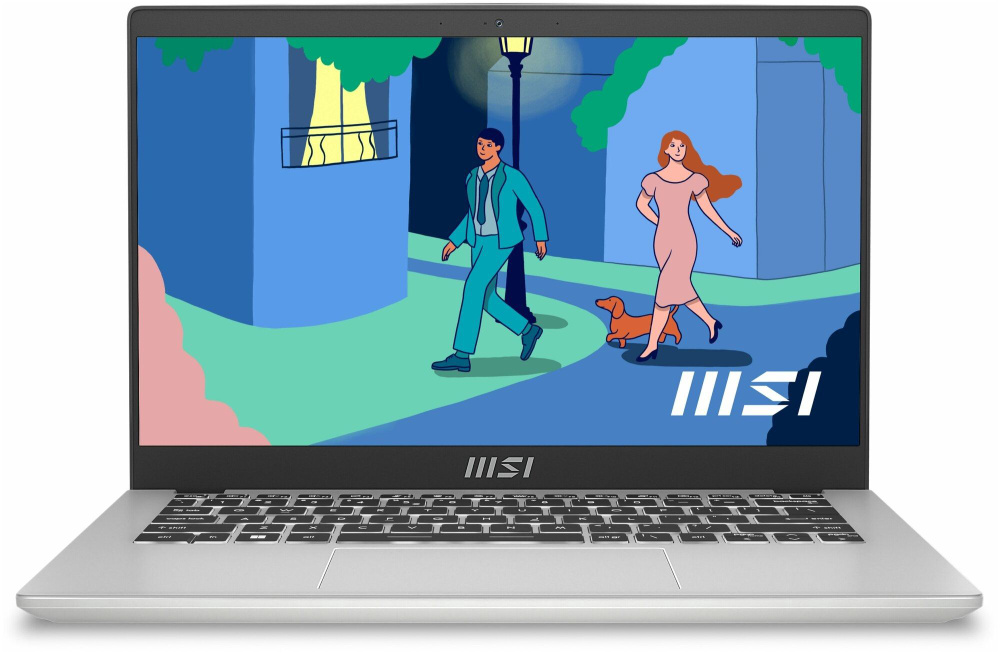 MSI C12M-240XRU Ноутбук 14", Intel Core i5-1235U, RAM 8 ГБ, SSD 512 ГБ, Intel Iris Xe Graphics, Без системы, #1