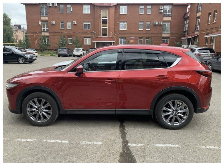 Дефлекторы окон Mazda CX5 2011-2017г #1