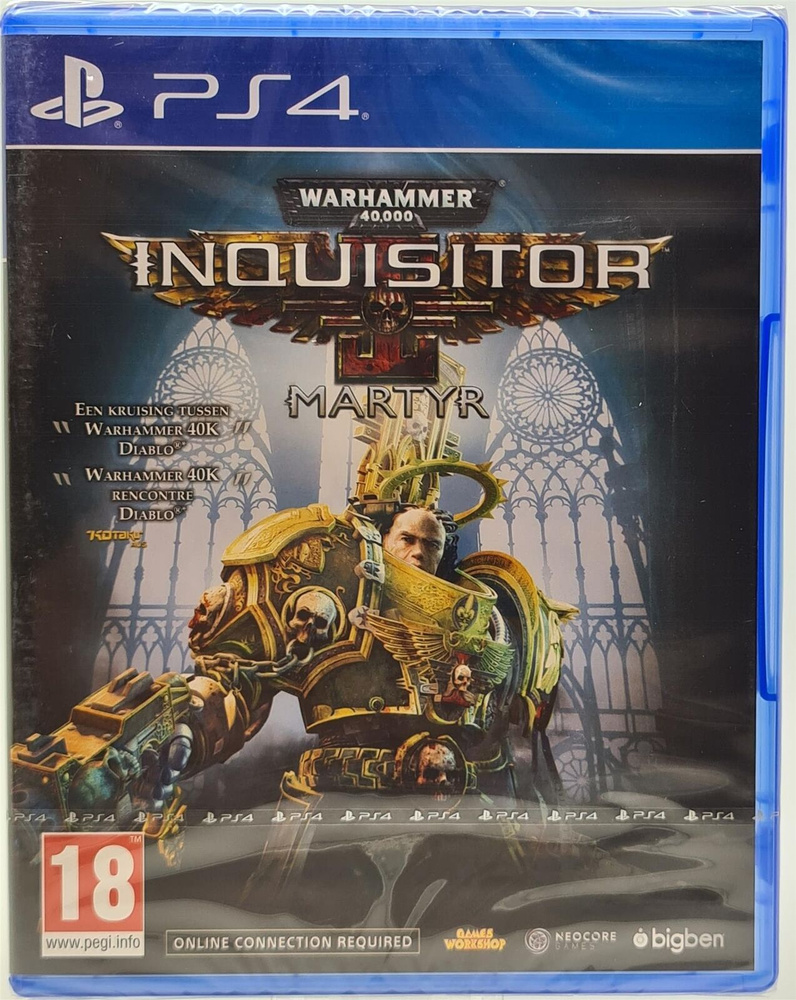 Warhammer 40000 Inquisitor - Martyr Standard Edition (PlayStation 4, Русские субтитры)  #1