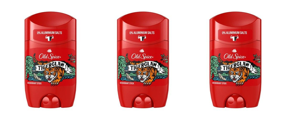 Old Spice Дезодорант мужской Tigerclaw, 50 мл, 3 шт #1