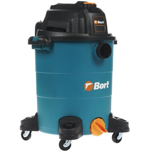 Строительный пылесос Bort BSS-1530-Premium 1500 Вт, 30 л, влажная уборка, выдув, 5.6 кг  #1