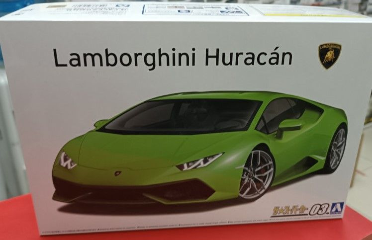Сборная модель Aoshima 1:24 05846 Lamborghini Huracan LP610-4 14 #1