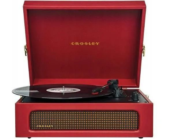 Виниловый проигрыватель Crosley Voyager, красный #1