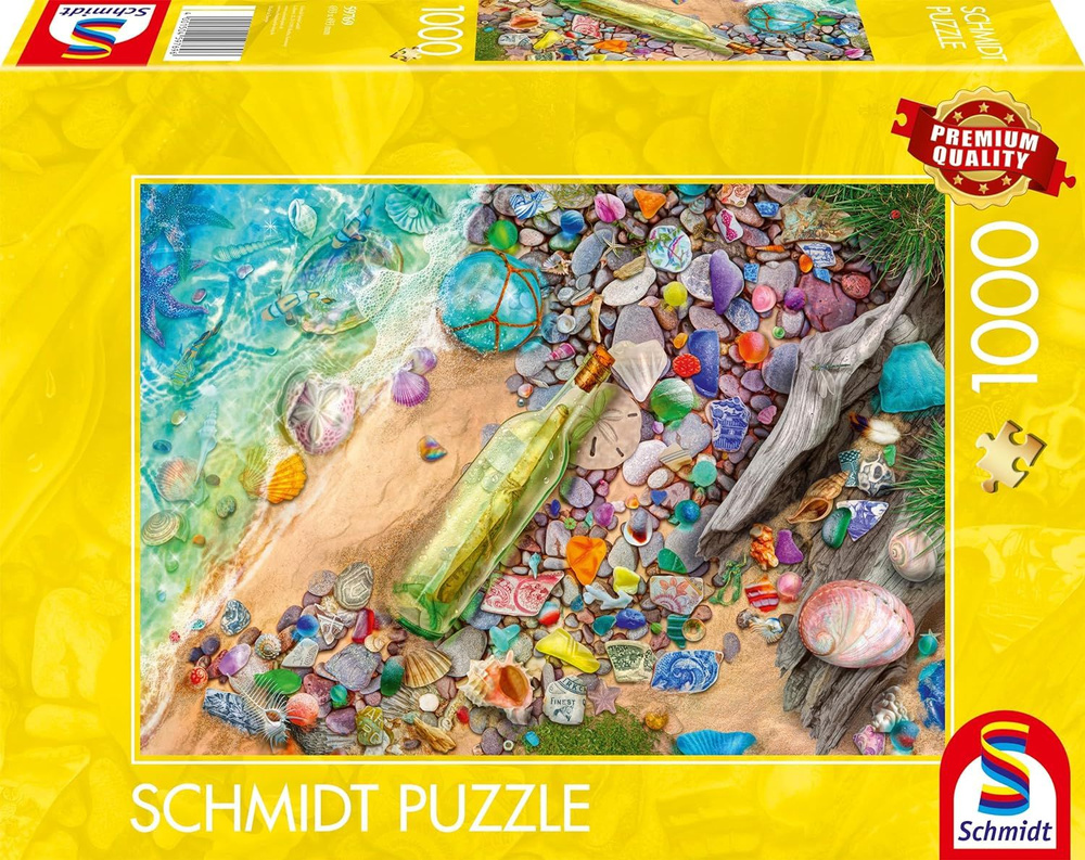 Пазл для взрослых Schmidt 1000 деталей, элементов: Пляжные сокровища  #1