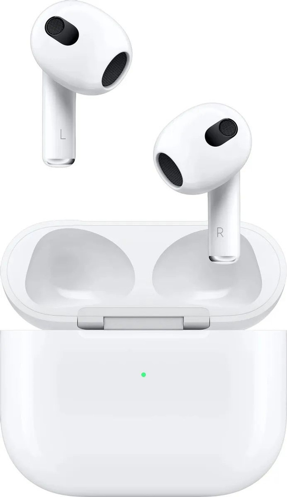 Гарнитура Apple AirPods 3 A2565,A2564,A2566 MagSafe белый (mme73am/a) #1