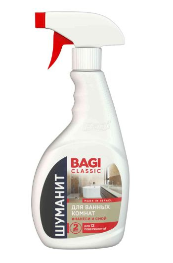 Чистящее средство Bagi Classic Шуманит для ванных комнат, 400 мл  #1