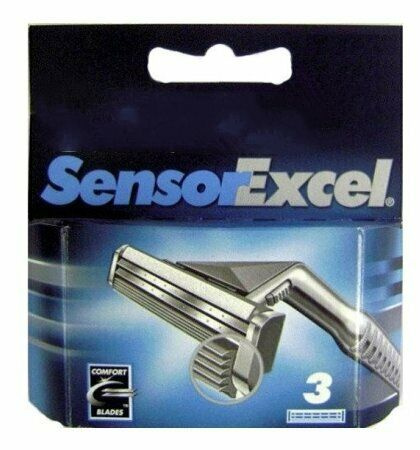Сменные кассеты для бритья Сенсор Sensor Excel 3 штуки #1