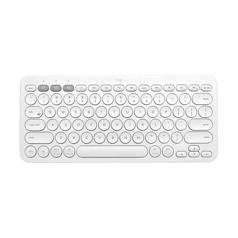 Беспроводная клавиатура Logitech K380 Multi-Device белый, (латиница)  #1