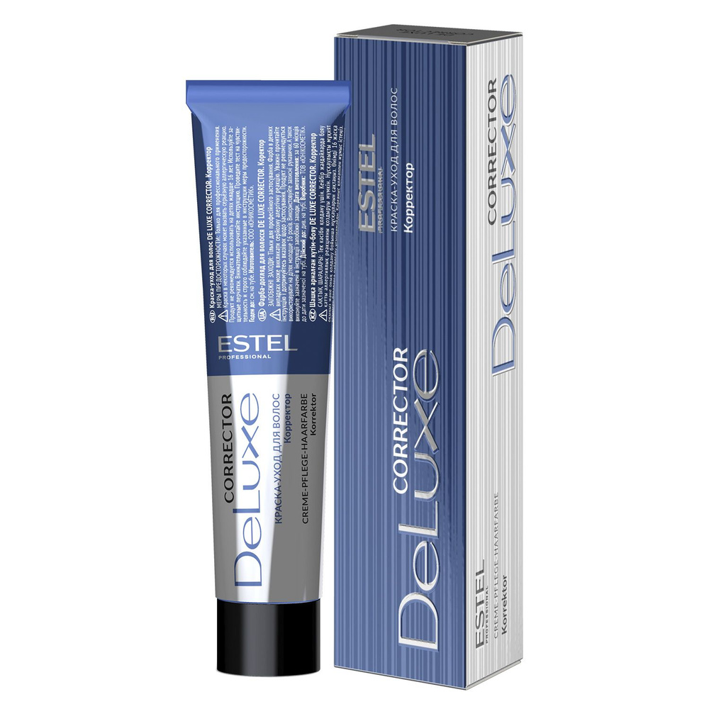 Estel DeLuxe Corrector 0/44 Корректор Оранжевый 60 мл. #1