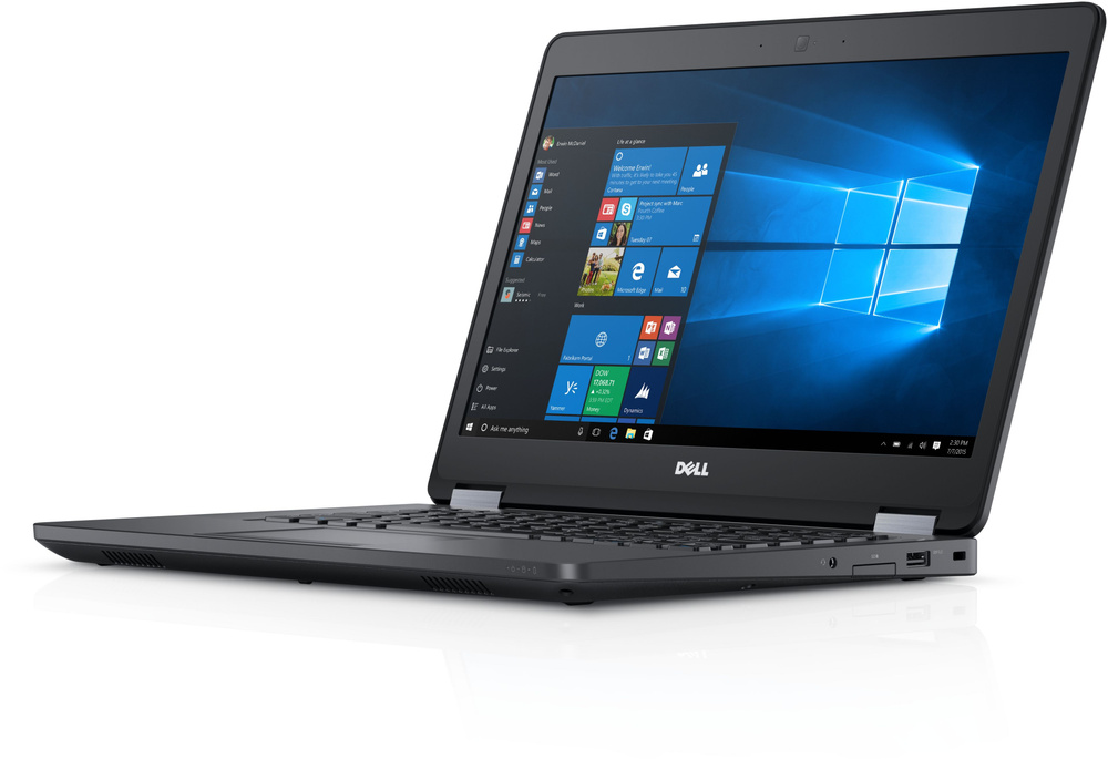 Dell 14" Latitude E5470 Ноутбук 14", Intel Core i5-6300U, RAM 8 ГБ, SSD 256 ГБ, черный матовый, черный #1