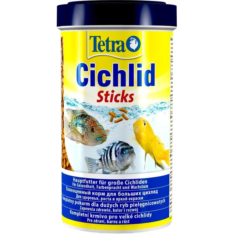 Корм для цихлид Tetra Cichlid Sticks 500мл, палочки #1