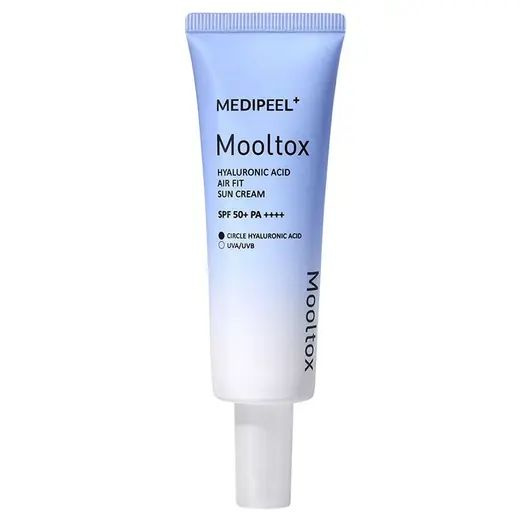 Солнцезащитный крем для лица Medi-Peel Mooltox Hyaluronic Acid Air Fit Sun Cream, 50 г  #1