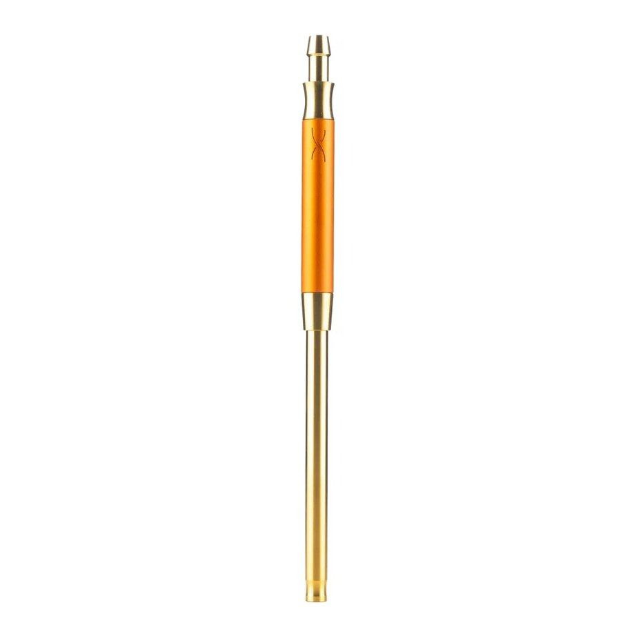 Мундштук для кальяна HOOB SMPL 2 Siena Orange Stainless Gold #1