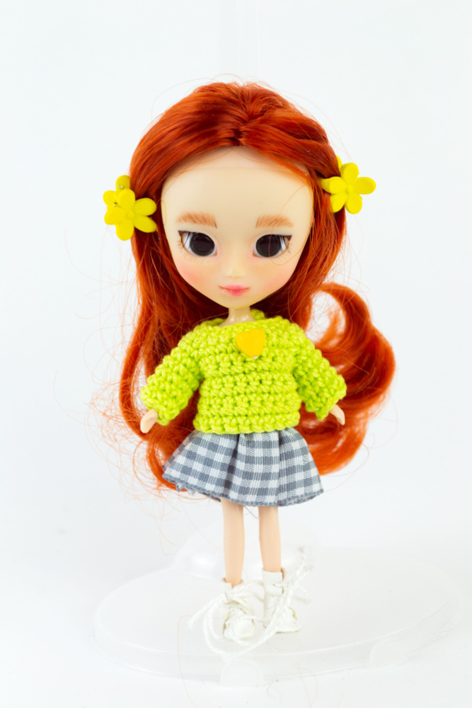 Очаровательная куколка Малышка Carolon 12 см / Коллекционная кукла для девочек / Куколка пупс  #1