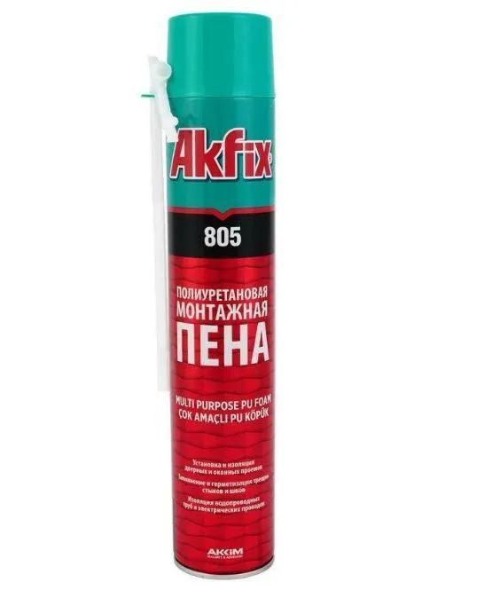 Пена монтажная профессиональная Akfix (Акфикс) 805P 850гр #1