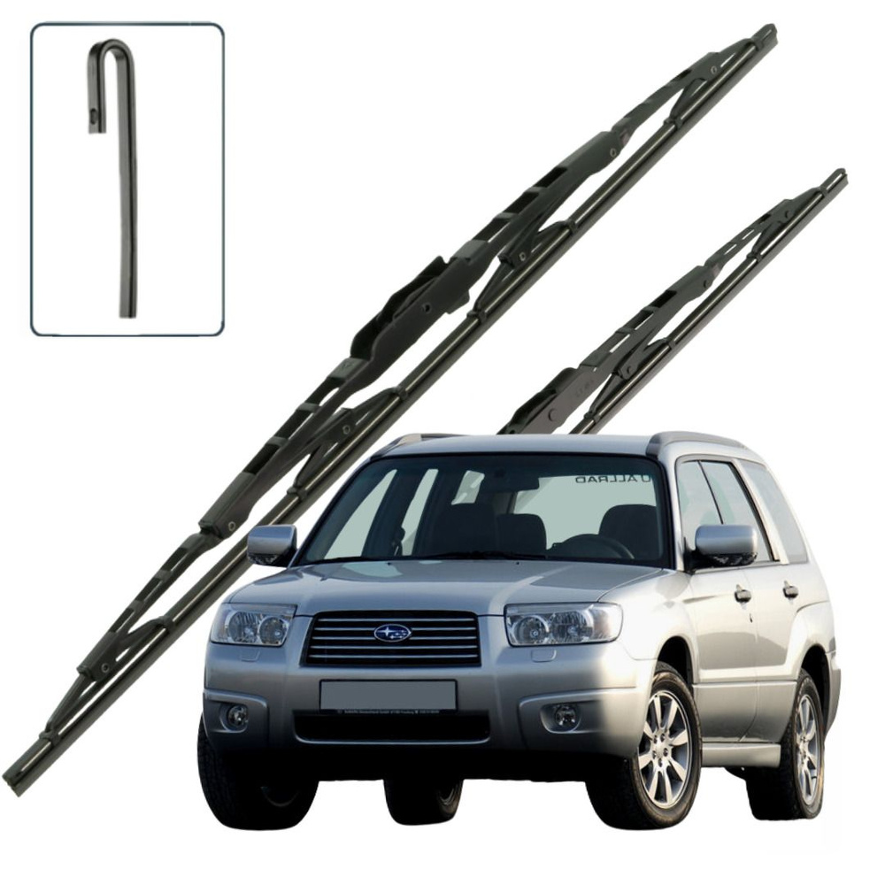 Дворники Subaru Forester (2) SG/S11 / Субару Форестер СГ 5 дв. рест. 2005 / 2006 / 2007 / 2008 Щетки #1