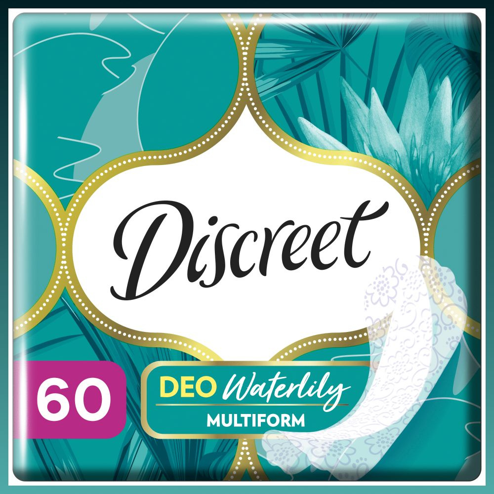 Discreet deo multiform Ежедневные гигиенические прокладки 60 шт. #1