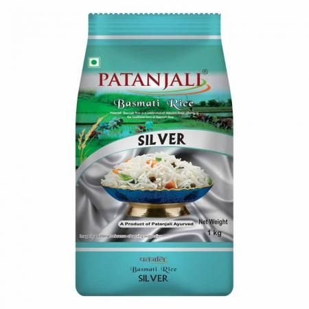 Basmati Rice SILVER, Patanjali (Басмати рис СИЛЬВЕР, Патанджали), 1 кг. #1