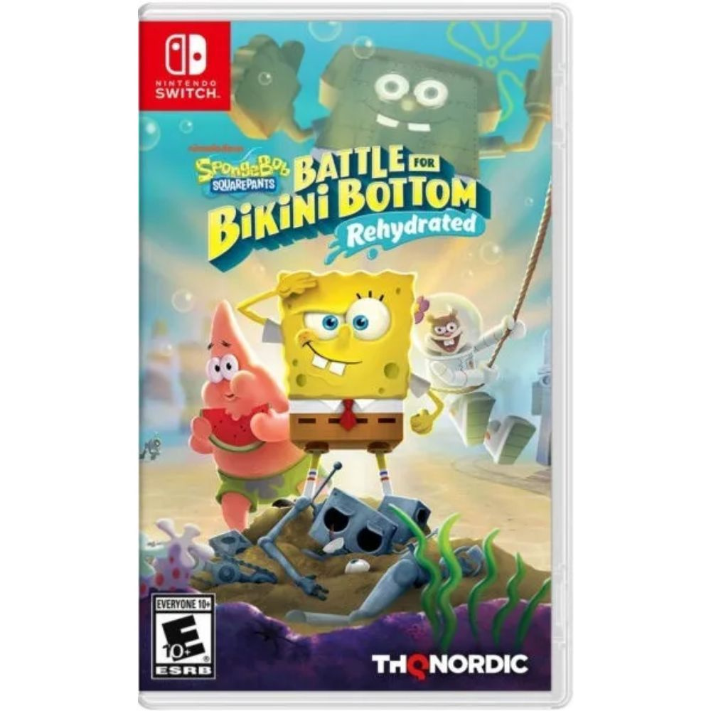 Игра SpongeBob SquarePants Battle For Bikini Bottom Nintendo Switch (Nintendo Switch, Русские субтитры) #1