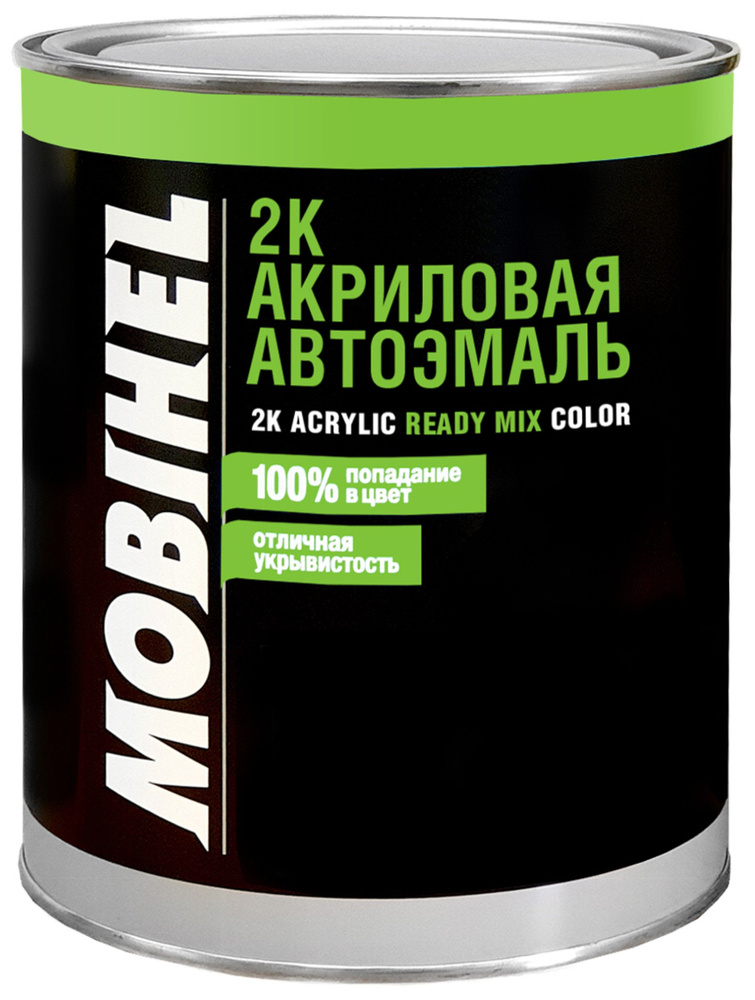 Автоэмаль 2К Акриловая MOBIHEL Daewoo 10L Casablanka white, 0.75 л. #1