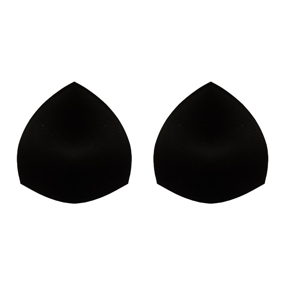 Чашки корсетные КНР треугольные, размер 14 (пара) 5 пар в пакете, черный (VFN2-14)  #1
