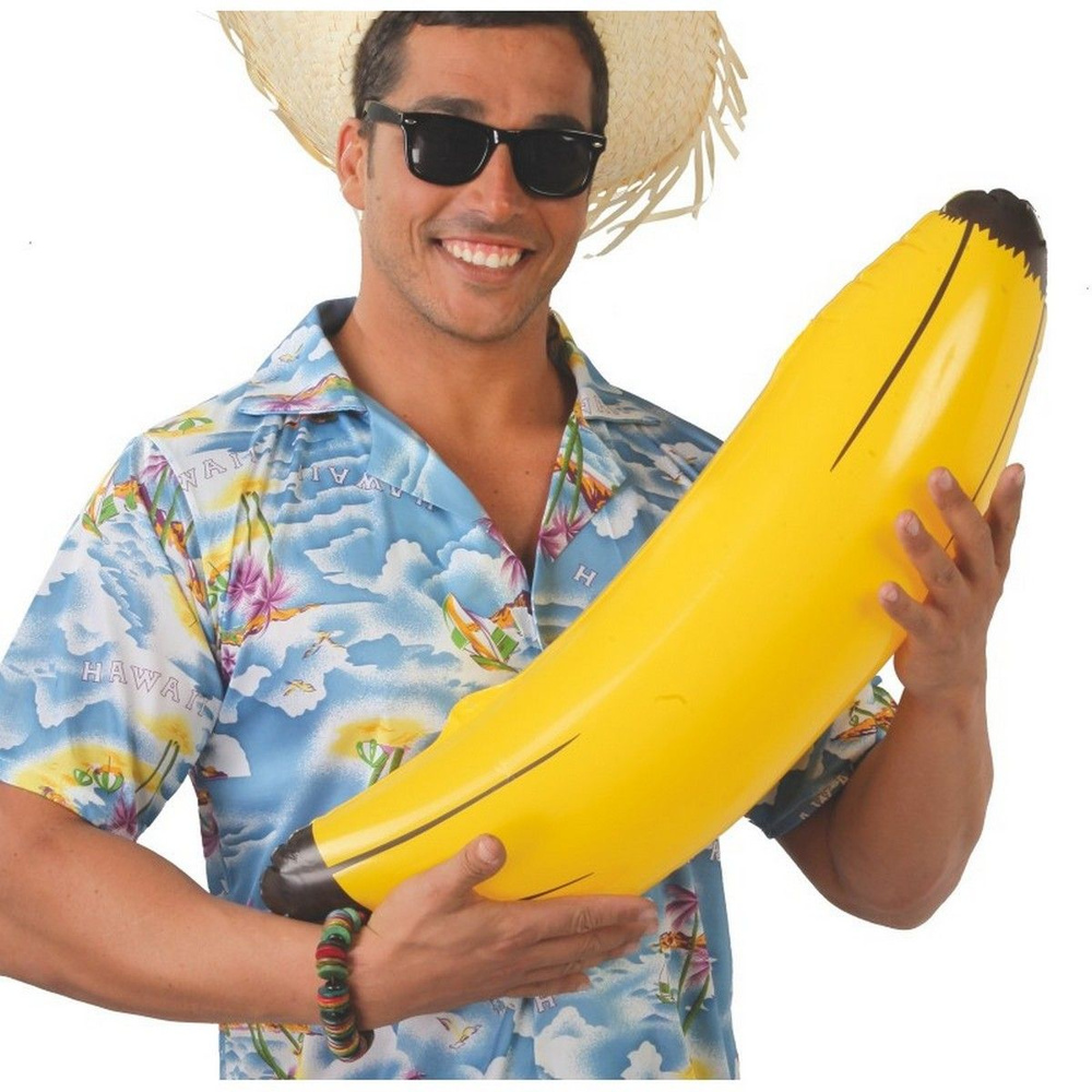 Банан надувной 68см, Гавайская вечеринка #1