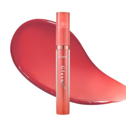 ETUDE HOUSE Glass Rouge Tint PK001 Hazy Rose Тинт для губ #1