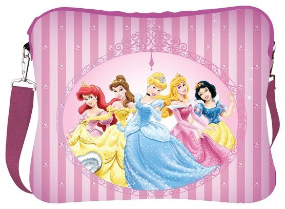 Сумка для ноутбука 10" Disney DIS-PRINCESS-BAG-3050K (нейлон, цветной) #1