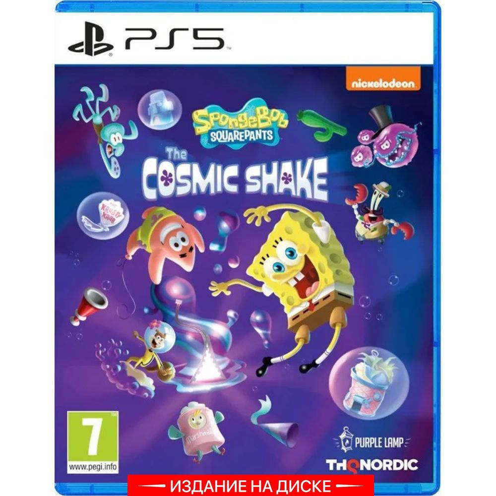 Игра SpongeBob SquarePants: The Cosmic Shake (PlayStation 5, Русские субтитры) #1