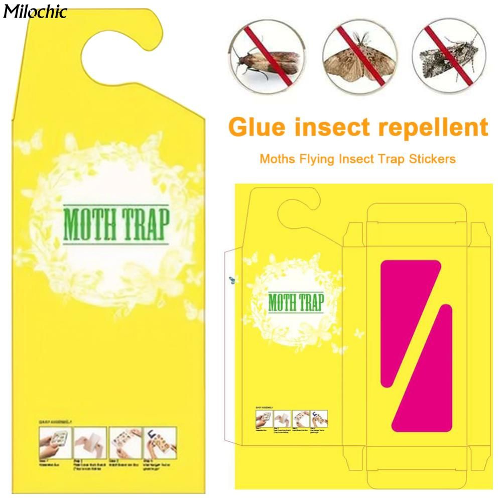 Кладовые ловушки для моли Нетоксичные липкие клеевые ловушки для ...