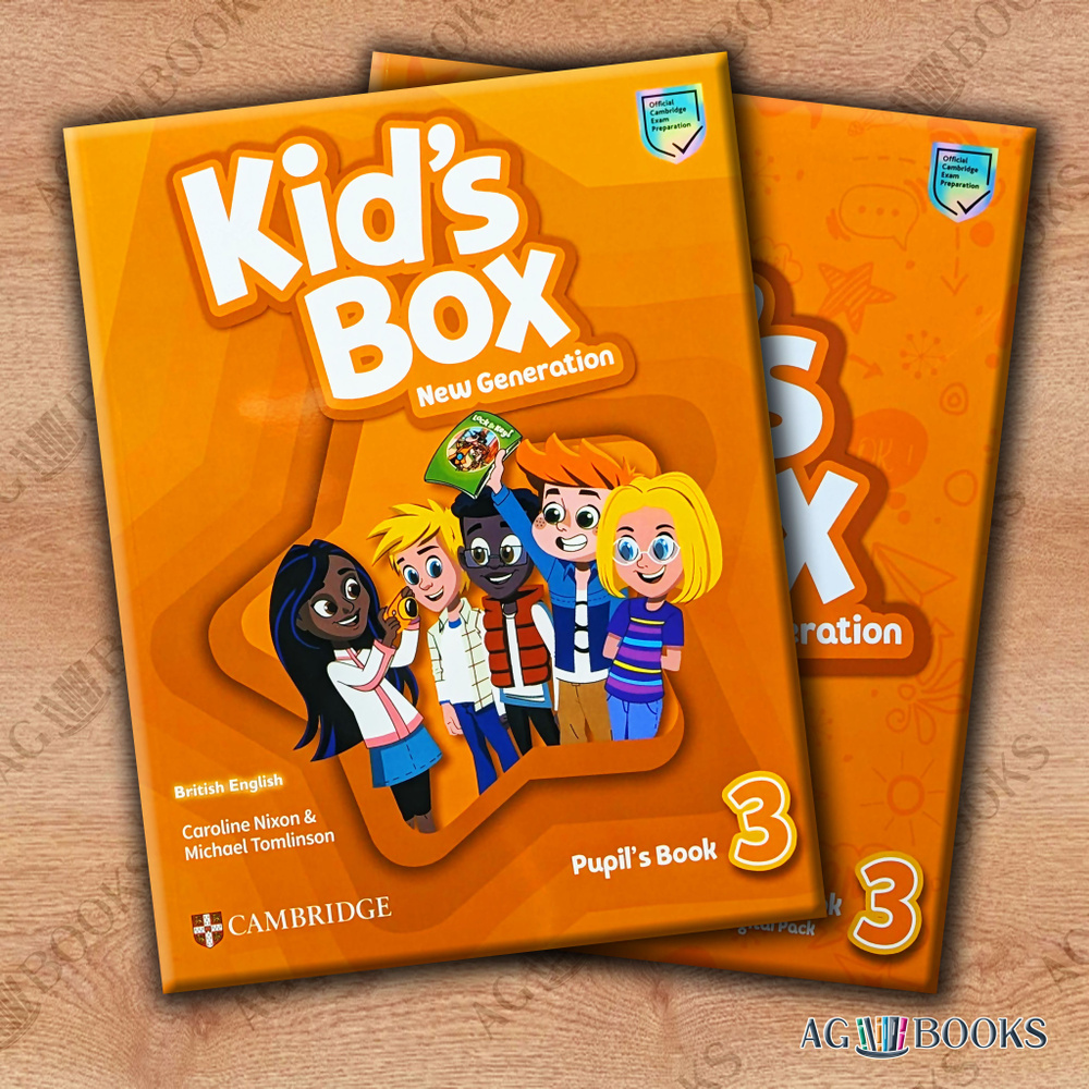 Kid's Box 3 New Generation (Pupils Book + Activity Book + DVD) Nixon Caroline #1