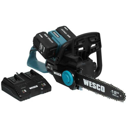 Цепная аккумуляторная пила Wesco WS8303 #1