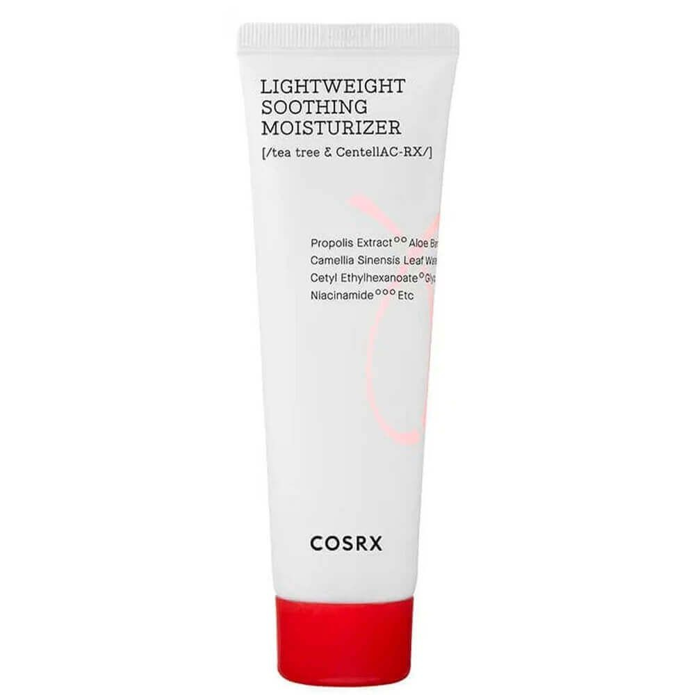 Лечебный увлажняющий крем с AHA/BHA кислотами COSRX AC Collection Lightweight Soothing Moisturizer  #1