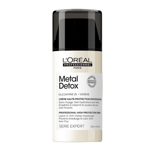 Несмываемый крем для волос L Oreal Professionnel Metal Detox High Protection Cream 100ml  #1