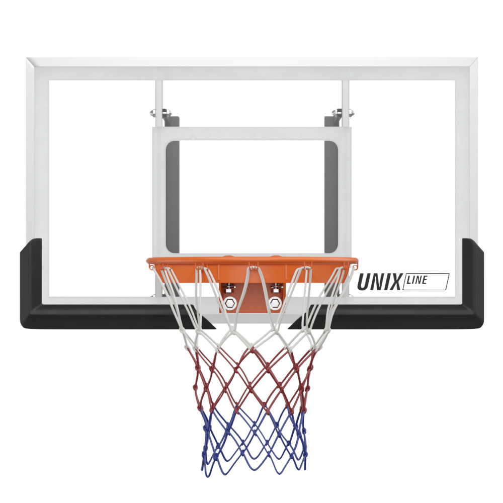 Баскетбольный щит регулируемый UNIX Line B-Backboard-PC 50"x32" R45 #1