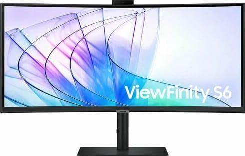 Samsung 34" Монитор LS34C650VAIXCI, черный #1