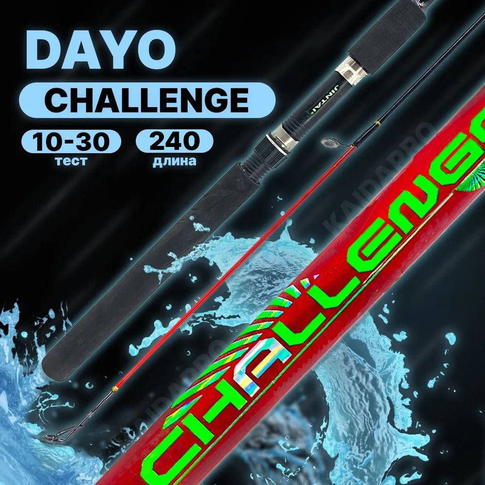 Спиннинг DAYO CHALLENGE штекерный C.W. 10-30 гр 2.40м #1