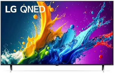 LG Телевизор 86QNED80T6A Смарт ТВ с голосовым управлением; 86" 4K UHD, черный, серый металлик  #1