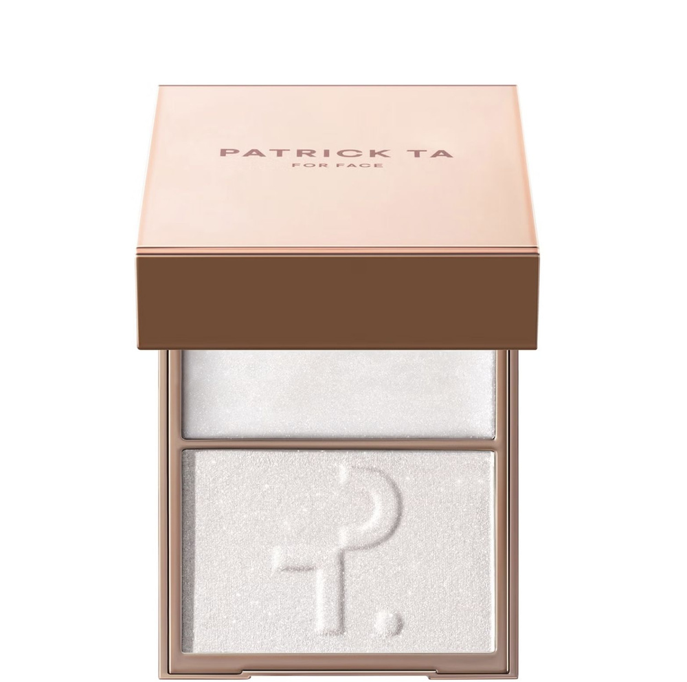 PATRICK TA Палетка хайлайтеров Major Glow Creme & Powder Light Reflecting Translucent Highlighter Duo #1