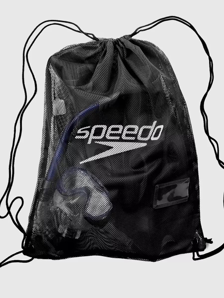 мешок сетка для мокрых вещей SPEEDO EQUIPMENT MESH BAG 35 литров, для бассейна, для влажной плавательной #1