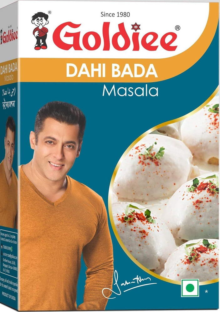 Смесь специй для йогурта Дахи Бада Голди (Dahi Bada Masala Goldiee), 100 грамм  #1