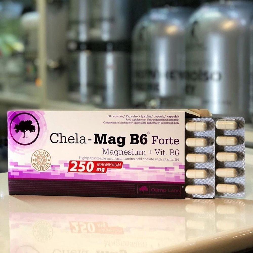 Olimp Chela-Mag B6 Forte(Магний + Витамин В6) (60 caps) #1