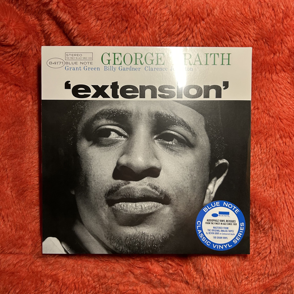 Для аудиофилов. Винил George Braith - Extension LP (Audiophile 180g) Blue Note, джаз, виниловая пластинка #1