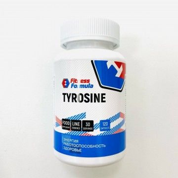 Tyrosine 500 мг (Тирозин) 120 капсул Fitness Formula #1