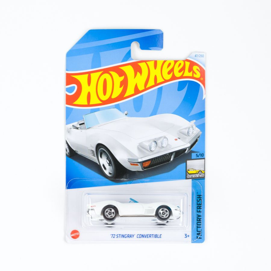 Машинка Hot Wheels игрушка 72 Stingray Convertible C4982_HTC50 #1